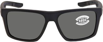 Costa LIDO Grey Polarized Glass Mens Sunglasses 6S9104 910404 57