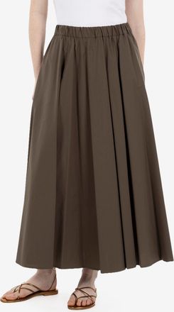 Aspesi Gonna midi in cotone militare