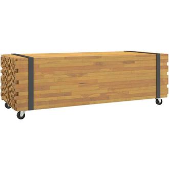 vidaXL Vidaxl - Mesa De Centro Madera Maciza De Teca 110x45x35 Cm