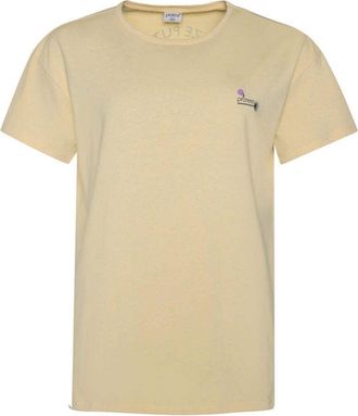 Protest T-Shirt PROTEST T-SHIRT PRTPALAU, Damen, Gr. XL, gelb (sunny daygelb), Obermaterial: 60% Baumwolle CO. 40% Polyester Pol. recyc.., Shirts T-Shirt