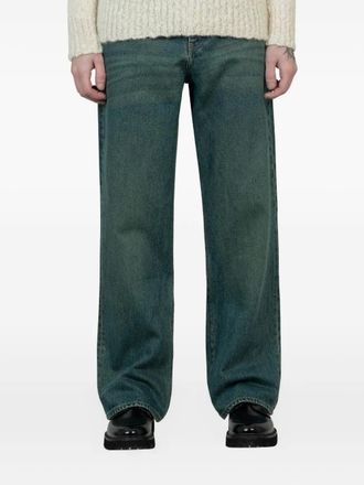 Paloma Wool Jeans met wijde pijpen en studs - Blauw