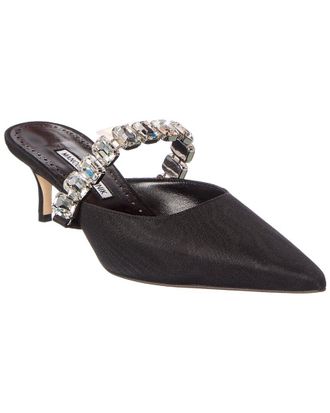 Manolo Blahnik Humibamu 50 Moire Mule