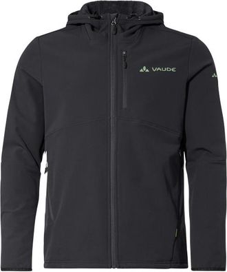 Vaude Elope Stormfleece Hoody Softshelljacke für Herren | schwarz/grau