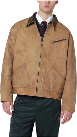 Needles Heren, Jassen, Bruin, Maat: M