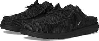 Hey Dude Wally Slip Stretch Sox Mens Lace-up Boots Black : 14 M, Cotton/Synthetic