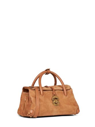 Zanellato Dotta Small Top Handle Bag - Camel