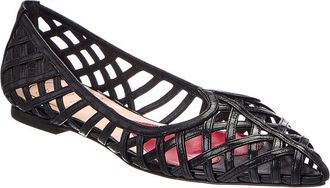 Roger Vivier Leather Flat