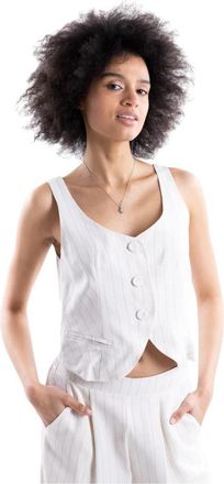 H2O Mouwloos Vest - Dames - Bodywarmers - Beige - XL - Leer - Jassen