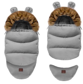 Rea Rea - Saco De Dormir Para Ni&ntilde;os Tutumi Teddy Grow-up Grey