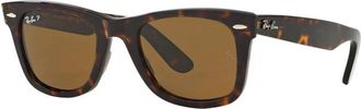 Ray-Ban Rb 2140 90257 Zonnebrillen - unisex - Zonnebrillen - Bruin - 50 MM - Accessoires