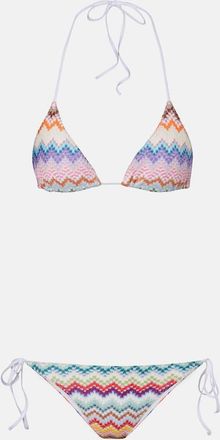 Missoni Bikini Zig Zag in lamé