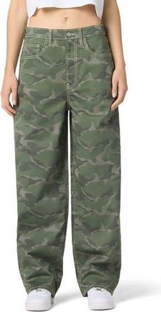 Hudson Camo High Rise Barrel Jeans at Nordstrom Rack, Size 31