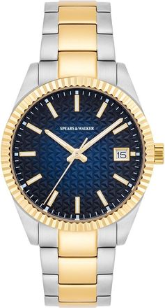 Spears & Walker Mens Quarzuhr - Gold Stainless Steel - One Size