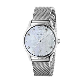 Gucci Accessoires, Dames, Grijs, ONE Size, Ya 1264040 Horloge