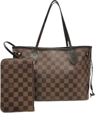 Louis Vuitton Pre-owned Tote Bags, female, Brown, Size: ONE SIZE Pre-owned Vintage Damier Tote Bag