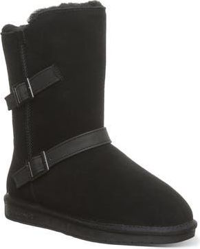 Bearpaw Valerie Faux Shearling Lined Boot in Black at Nordstrom Rack, Size 11