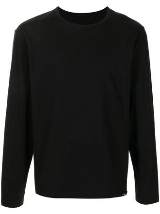 3.1 Phillip Lim logo patch detail T-shirt - men - Cotton - L - Black