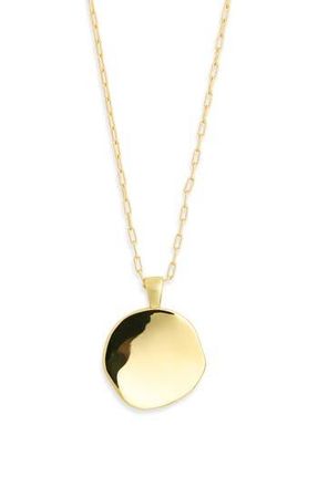 Argento Vivo Free Form Pendant Necklace in Gold at Nordstrom Rack