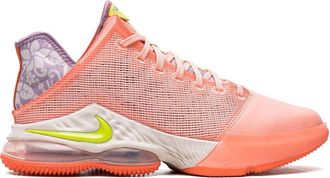 Nike LeBron XIX Low Atomic sneakers - unisex - Rubber/Mesh/Fabric - 10.5 - Orange