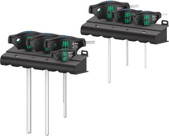 Wera Set Di 7 Chiavi Esagonali Con Impugnatura t Hex-plus 454/7 Hf Set 1