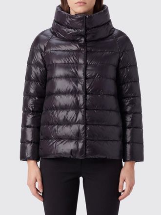 Herno Piumino corto Sofia in nylon ultra light con collo alto