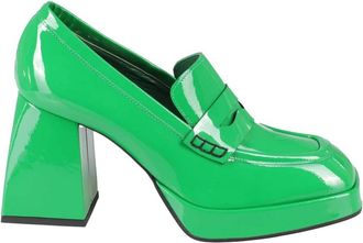 Giampaolo Viozzi Elegante Yana Hakken - Dames - Pumps - Groen - 36 EU - Leer - Schoenen