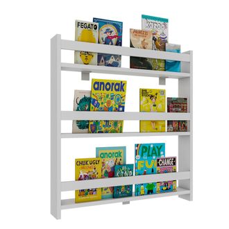 ebuy24 Colgante De Estante De Madera Vcm Estante Para Ni&ntilde;os Ahorrador De Espacio Dimensiones: Al. 80 X An. 70 X P. 10 Cm Colgante Elegante Estante De Almacen