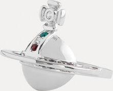 Vivienne Westwood Solid Orb Ring Silver Unisex