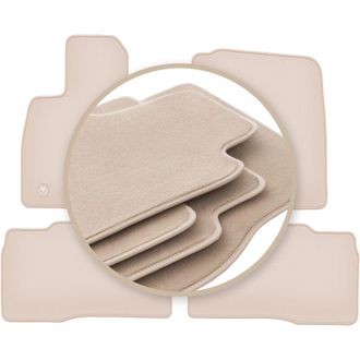 OEM Alfombrillas Premium Beige Para: Ford Explorer Mk6 Su625 Suv 2020