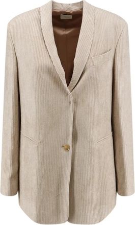 Alysi Kleding.... - Dames - Blazers - Beige - M - Jassen