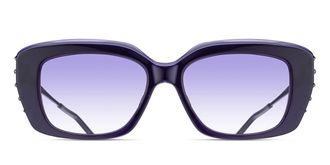 Matsuda M2070 DP Mens Sunglasses Purple Size 53