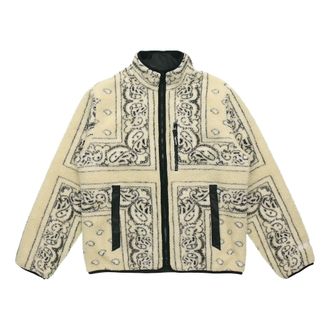 SUPREME FW19 Week 3 Reversible Bandana Fleece Jacket SUP-FW19-344