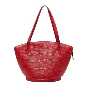 Louis Vuitton Pre-owned Shoulder Bags, female, Red, Size: ONE SIZE Pre-owned Saint Jacques Epi Tote Bag