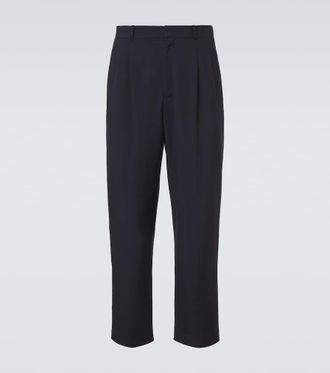 The Row Tarek virgin wool straight pants