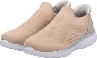 Rieker Womens Edith 72 Sneakers In Blush