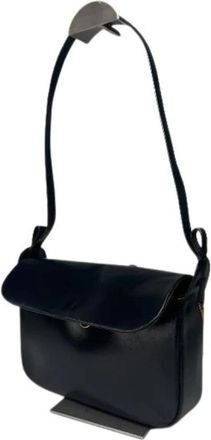 Givenchy Pre-owned Leren Schoudertas - Dames - Vintage Schoudertas - Blauw - ONE Size - Leer - Vintage
