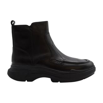 Ash Ash, Schoenen, Dames, Zwart, 40 EU, Leer, Chelsea-stijl Enkellaars