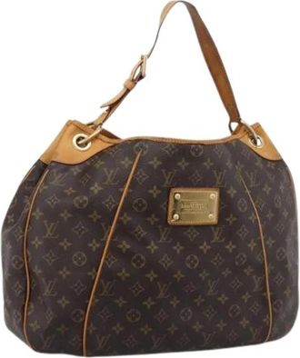 Louis Vuitton Pre-owned Galliera GM Schoudertas - Dames - Vintage Schoudertas - Bruin - ONE Size - Leer - Vintage