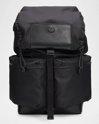 Moncler Men & apos;s Kenton Nylon Drawstring Backpack