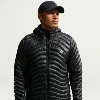 Nike Mens Nike ACG Lava Flow Ultralight Therma-FIT ADV Down Jacket in Black | IO9003-010