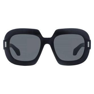 Ferragamo Ferragamo Grey Square Ladies Sunglasses SF2068SE 001 54