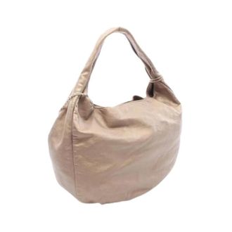 Loewe Pre-owned Shoulder Bag - Dames - Vintage Schoudertas - Beige - ONE Size - Leer - Vintage