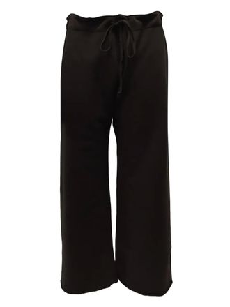 Nili Lotan cotton track pants - Brown