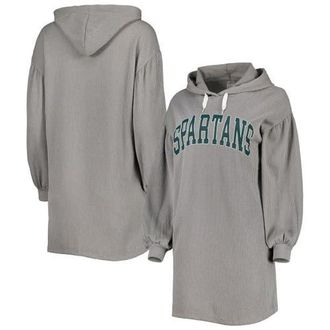 Gameday Couture Womens Gameday Couture Gray Michigan State Spartans Game Winner Vintage Wash Tri-Blend Dress at Nordstrom, Size Small