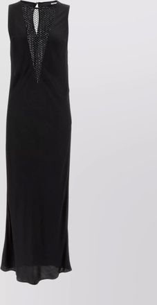 Rotate sleeveless maxi dress