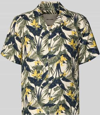 Only & Sons Regular Fit Freizeithemd aus reiner Viskose Modell DASH in Ecru, Gr&ouml;&szlig;e XXL