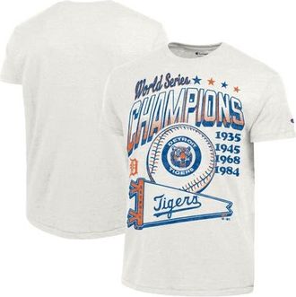 Champion Mens Champion White Detroit Tigers Winning Tradition Cooperstown Tri-Blend T-Shirt at Nordstrom, Size Xx-Large