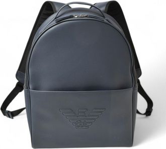 Emporio Armani Coated Canvas Backpack (Pre-Owned)