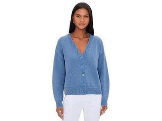 Splendid Jayde Sweater Womens Sweater Perfect Blue : LG (Womens 10-12), Cotton