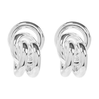 LI&Eacute; STUDIO The Vera Earrings - Dames - Oorbellen - Grijs - ONE Size - Accessoires